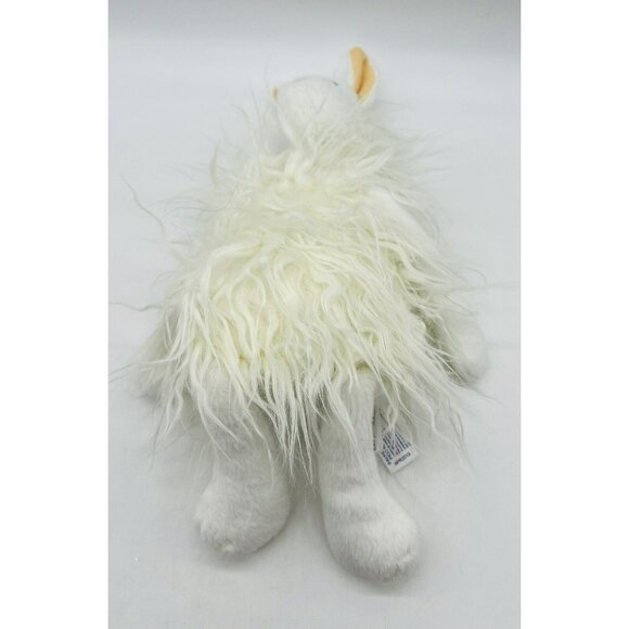 Aurora Llama Plush White Fuzzy 9 inch Stuffed Animal 2019 Alpaca - Picture 10 of 10
